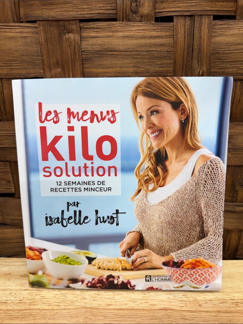 Les Menus Kilo Solution by Isabelle Huot - White & Red Cover